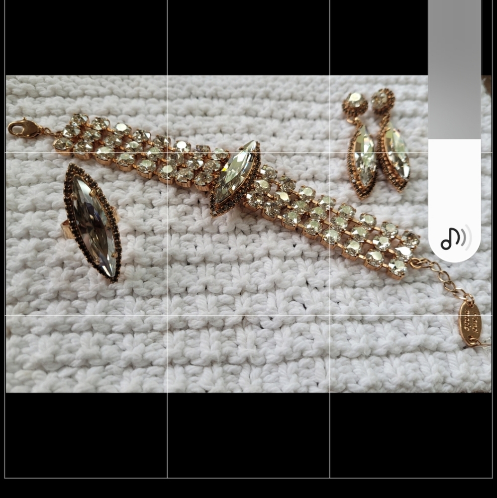 'SET' SWAROVSKI Crystal 3 Piece